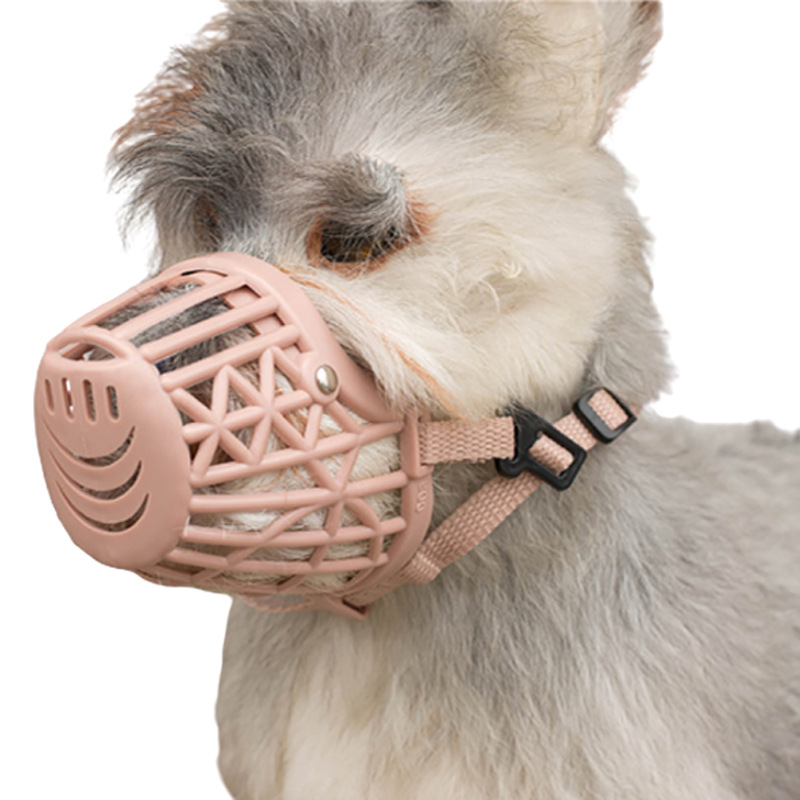 Dog mouth cover anti-biting and screaming eating mask small large dog pet bark stopper Teddy supplies dog cover cage dog cover