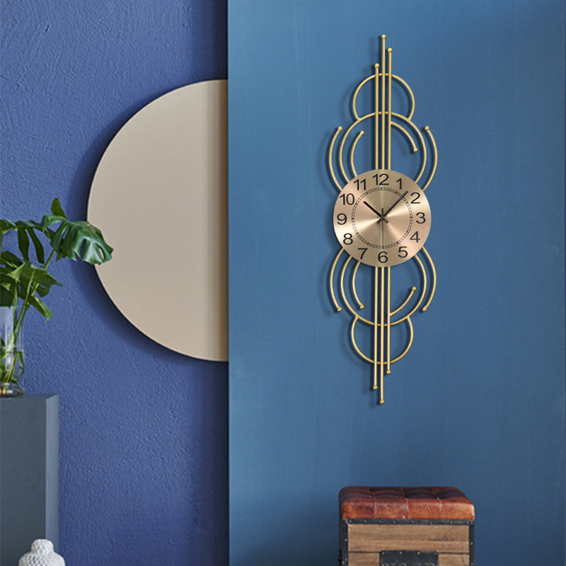 Dining room Living room Ins modern minimalist Nordic style wall net red hanging bell light extravagant atmosphere fashion creative watches