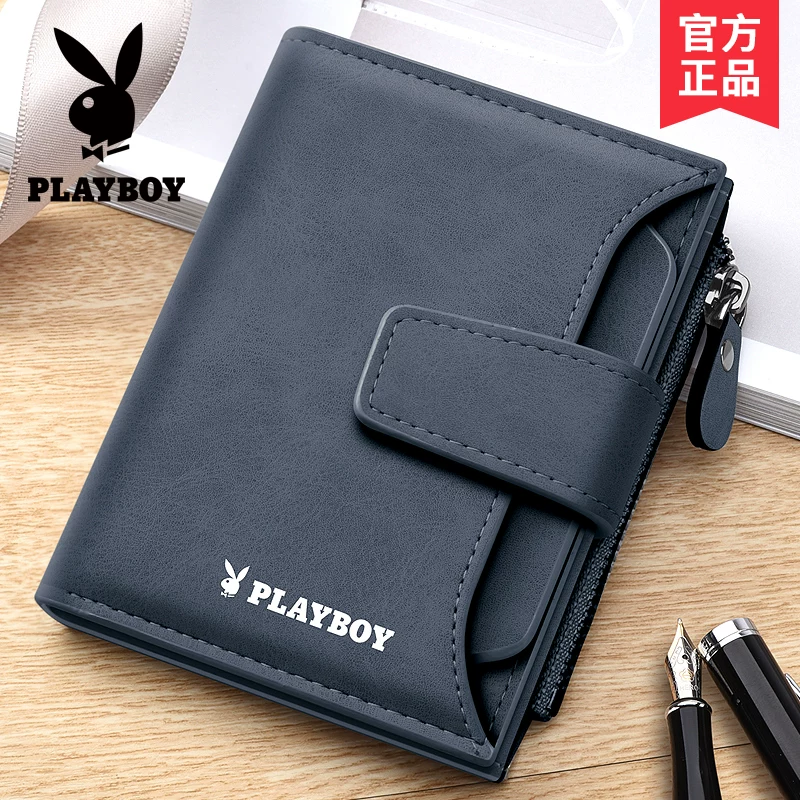 Кардхолдер Playboy для водительского удостоверения, натуральная кожа, простой и элегантный дизайн