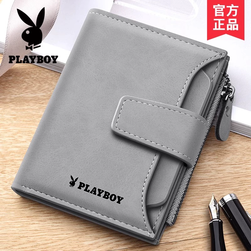 Кардхолдер Playboy для водительского удостоверения, натуральная кожа, простой и элегантный дизайн