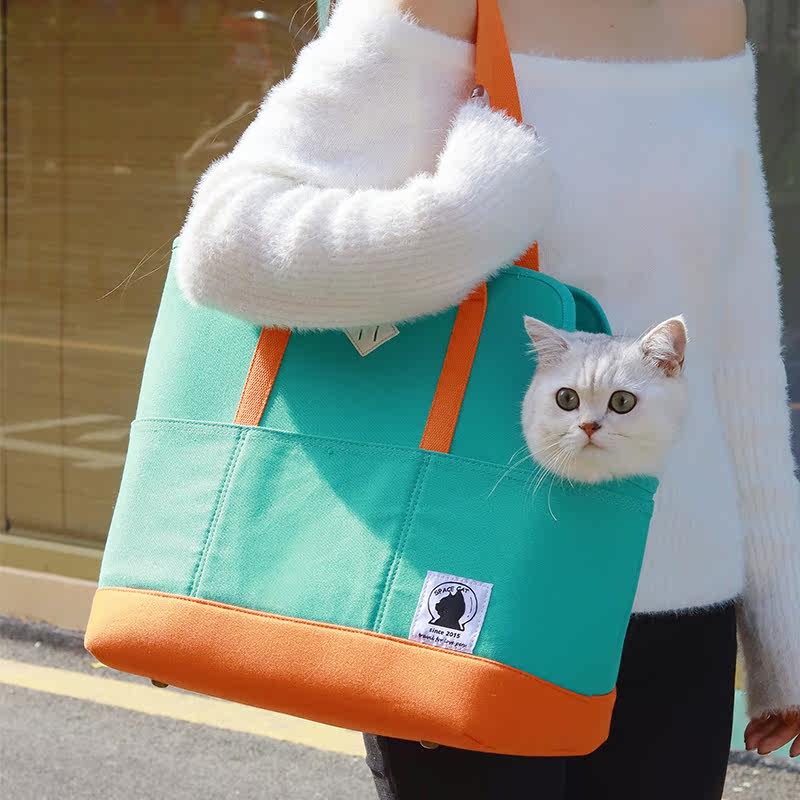 ostracod cat handbag handout portable bag pets large capacity cat bag warm dogs Shoulder Bag Carrying Kitty