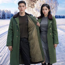 College students hot-selling new military coats mens winter handsome womens Northeastern cotton-padded jackets old-fashioned winter army cotton green coats