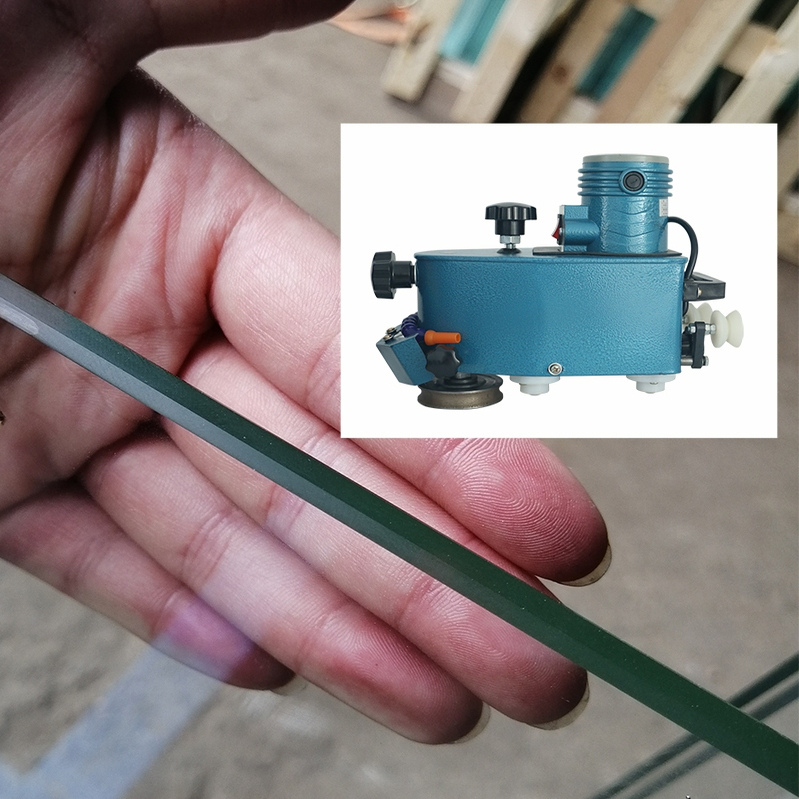 Glass Edging Machine for Straight Edges and Beveled Edges, Small Portable Machine for Stone Slabs, Fish Tanks, Tiles, Mirrors, Chamfering Machine, Mechanical Grinding Wheel Glass Edging Machine for Straight Edges and Beveled Edges, Small Portable Machine for Stone Slabs, Fish Tanks, Tiles, Mirrors, Chamfering Machine, Mechanical Grinding Wheel