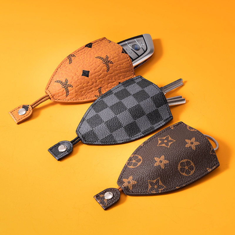 Car key set generic men and women handmade personality creative couple cute home pull-out storage key bag