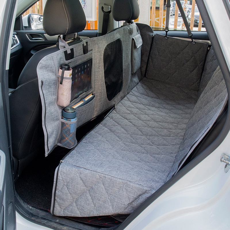 Pet On-board Cushion Backseat Kennel Car Mat Rear Seat Cushion Anti Dirty Mat Dog Car Mat for sitting car deity