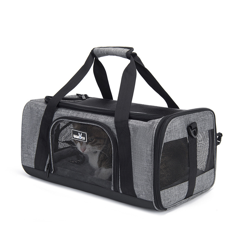 Cat bag breathable handbag expands pet bag bag dog outoutcat cage portable air bag