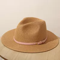 Кофейный розовый ремень