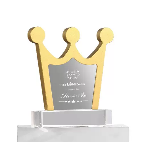 Экономический металлический творческий трофей