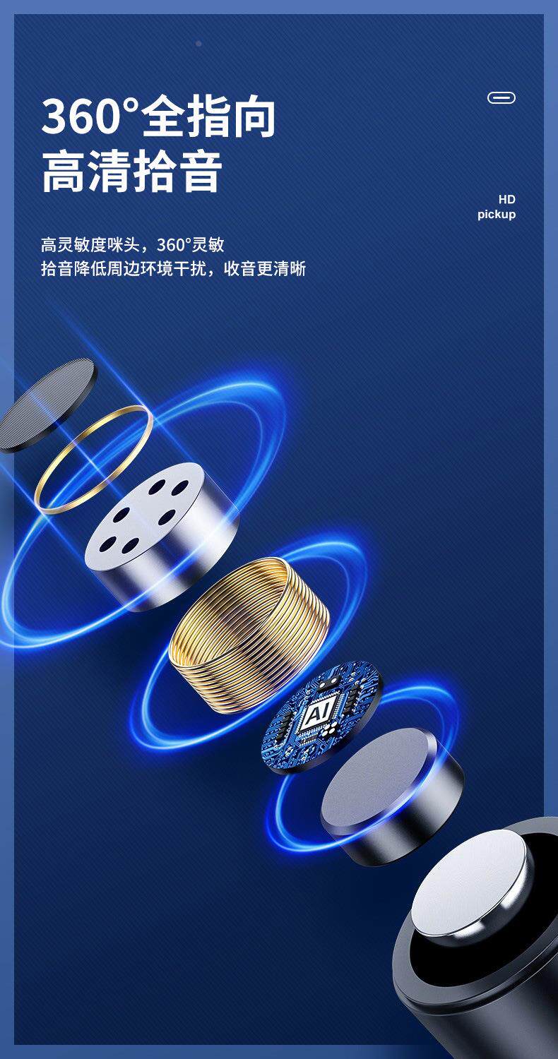 Микрофон для компьютера k9无线领夹麦克风 一拖二话筒领夹式网络视频拍摄手机麦 German/only banquet