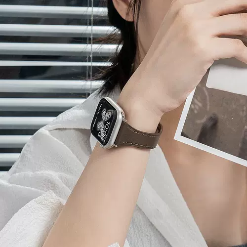 Применимо к iwatch ремешок Apple S8 Watch AppleWatch75 Кожаная ниша S6 High -End Женская модель моделя