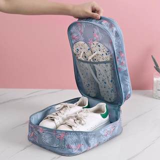 Waterproof shoe box, portable shoe bag, travel shoe storage bag, underwear and socks organizer bag, internet celebrity shoe bag, large set of trolleys