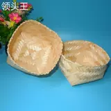 Рука -Недостатка бамбуковая коробка квадратная чайная упаковка изящная пищевая бамбука бамбука бамбуковая коробка чай