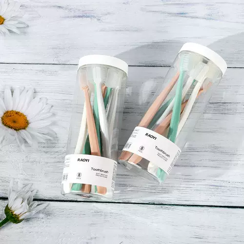 Японская зубная щетка с десятками тысяч мягких щетинок, 8 шт