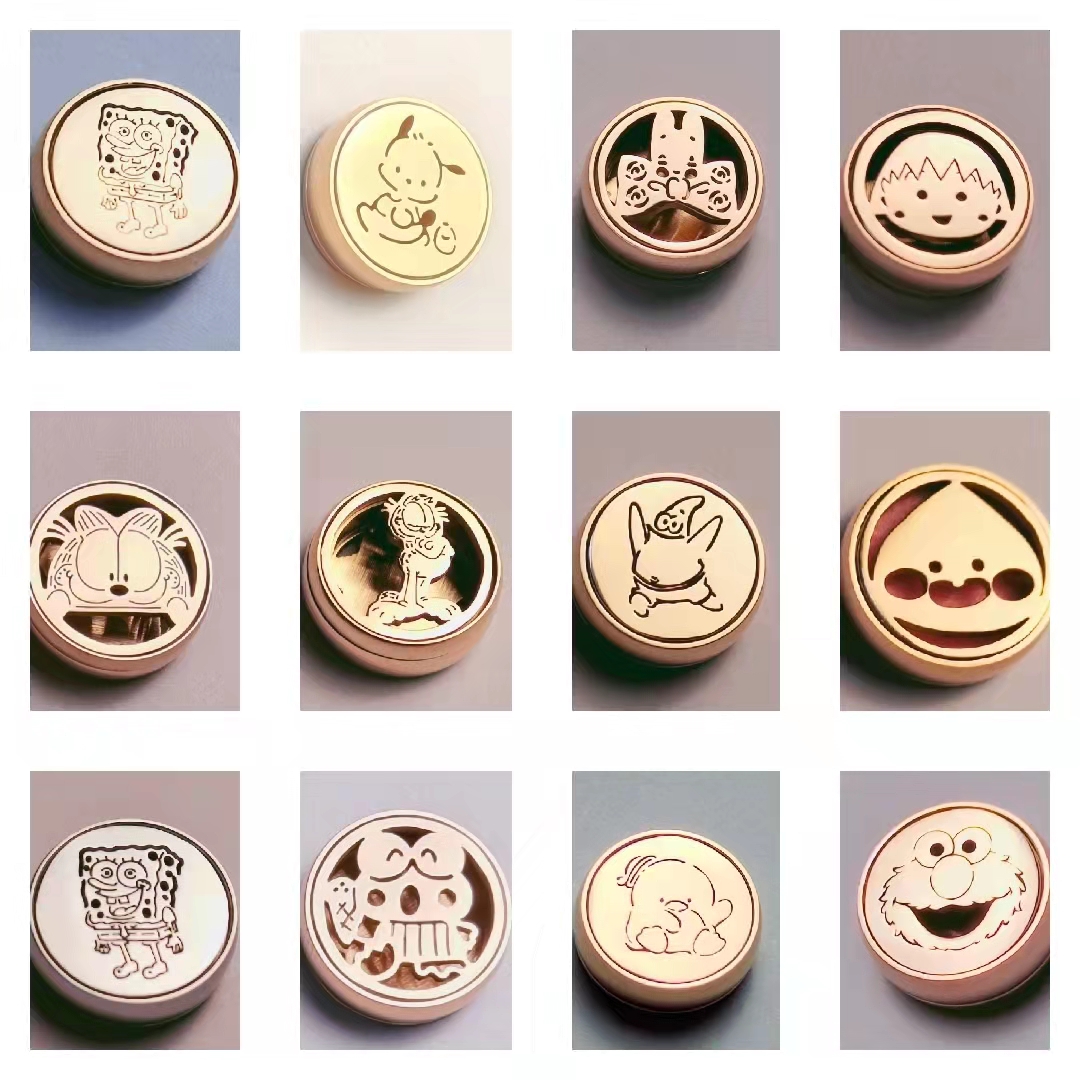 Essential oil buckle magnet mask aromatherapy buckle magnetic suction belt fragrance buckle perfume buckle cartoon Moomin Xiaoxin customizable logo