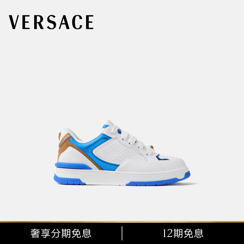 [New Products for Early Autumn] Versace/Versace Men's Biggie Basket Crosta Sneakers