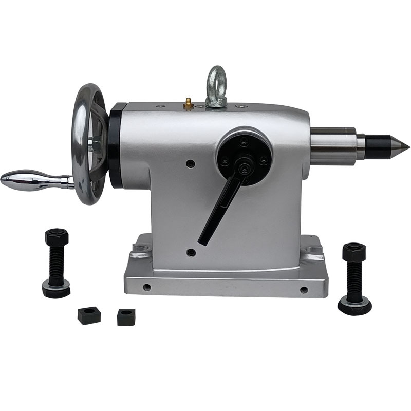 Four-Axis Tailstock Cnc Indexing Head Tailstock 110125/135/160 Four-Axis Manual Tailstock with Interchangeable Tailstock Spindles