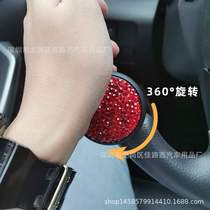 Car steering wheel power ball vehicle-mounted labor-saving ball bearing type multi-functional one-hand power assist diamond steering ball