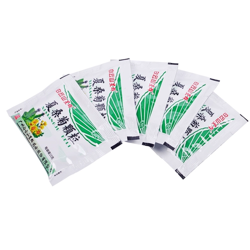 白云山 Синкун Ся Сангджу гранулы травяной чай 20 мешков горла, боль, тепла, тепла, детоксикации ветра и лекарства от холода