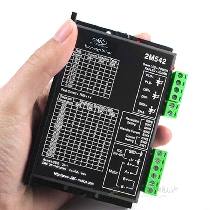 [Драйвер Microstep на 2 фазы 2M542-06 1.0-4.2A 24-50VDC совместим с 57 м]