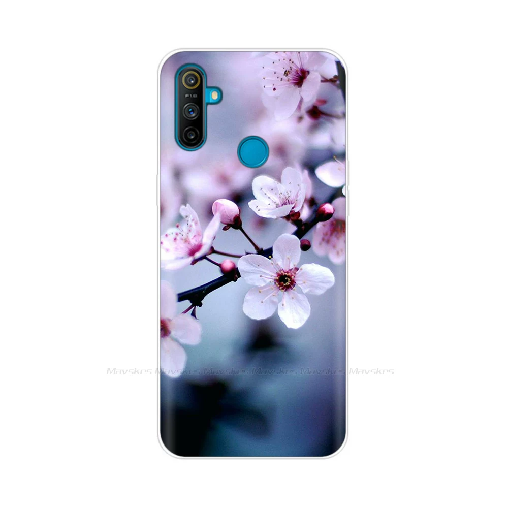 Чехол из силикона для OPPO Realme C3, мягкий TPU чехол для телефона OPPO