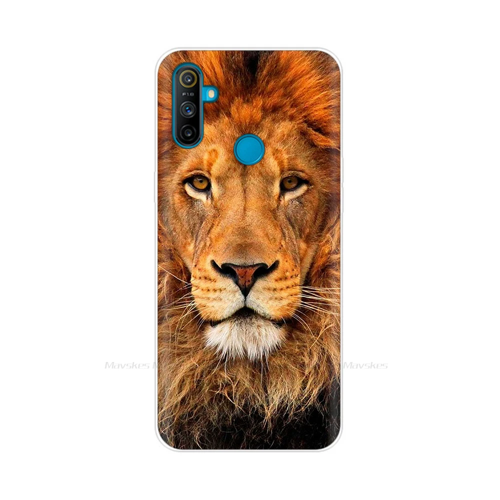 Чехол из силикона для OPPO Realme C3, мягкий TPU чехол для телефона OPPO