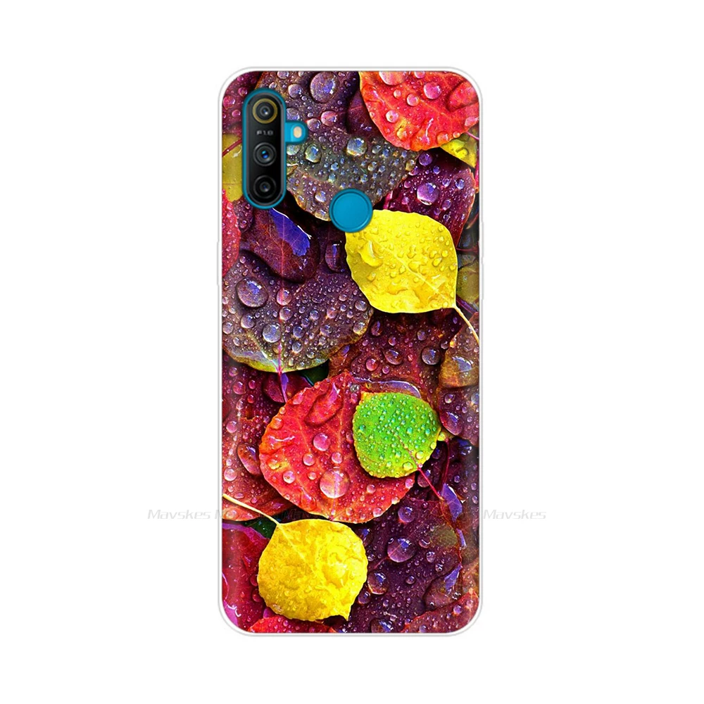 Чехол из силикона для OPPO Realme C3, мягкий TPU чехол для телефона OPPO