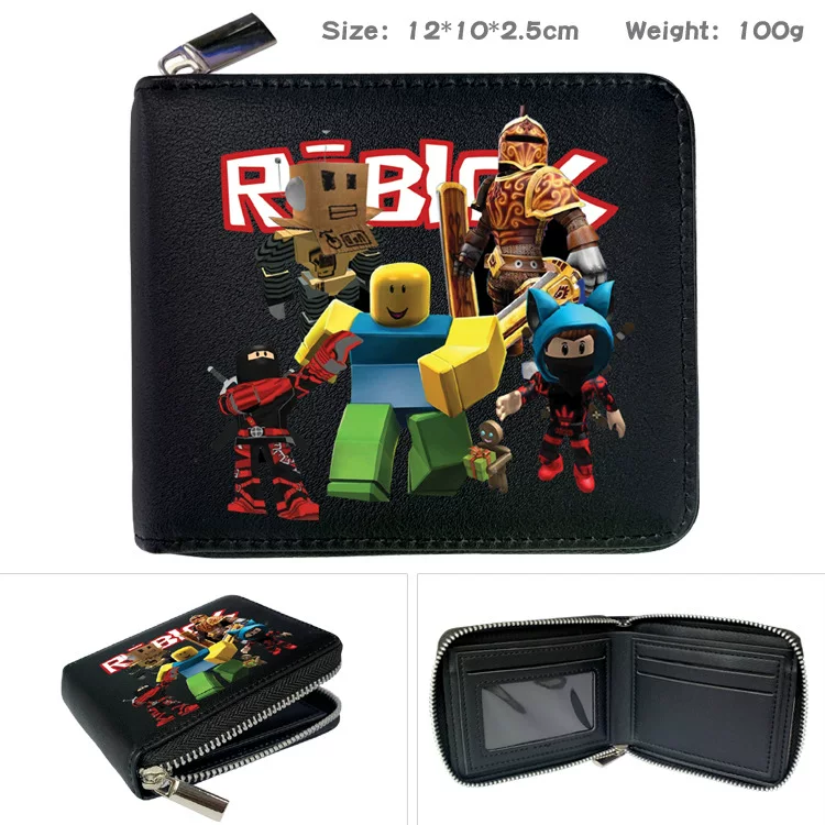 Новый продукт виртуальный мир молния PU кошелек монетка кукла ROBLOX игра пара складной кожаный кошелек