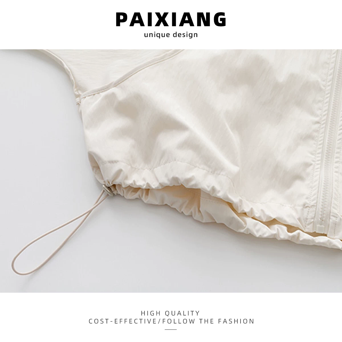 Худи для защиты от солнца (PAIXIANG) длинный рукав, лёгкая летняя куртка, свободный крой