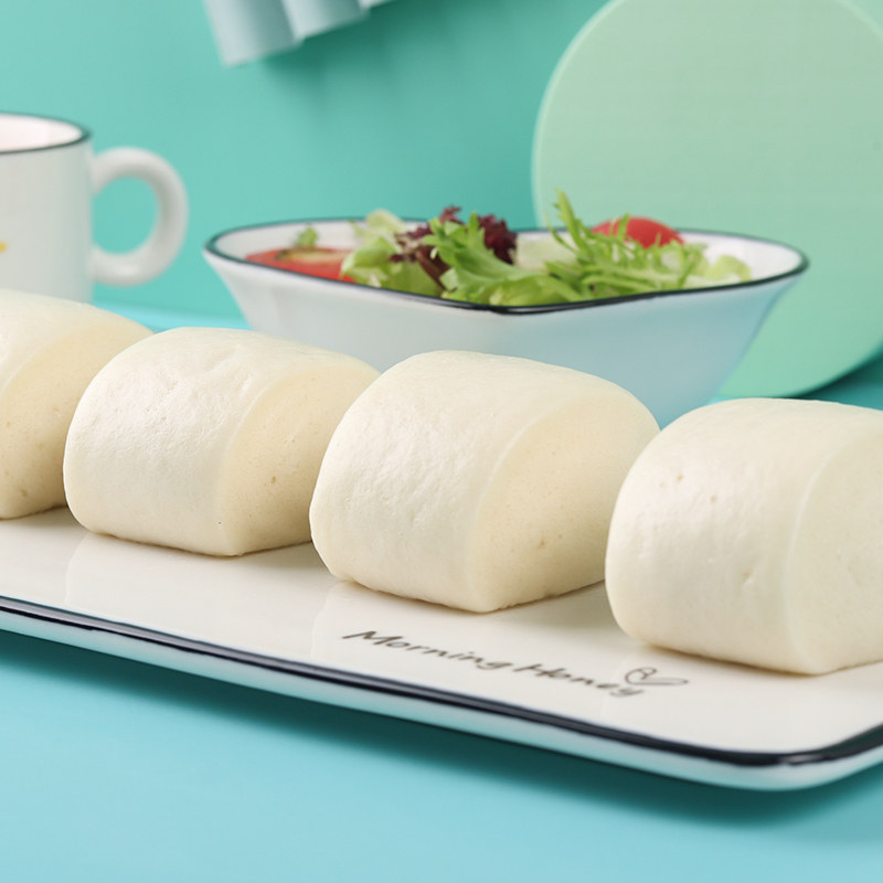 Anjing milk steamed bread 240g knife-cut milk-flavored steamed bread family children's breakfast pasta snack instant steamed bun