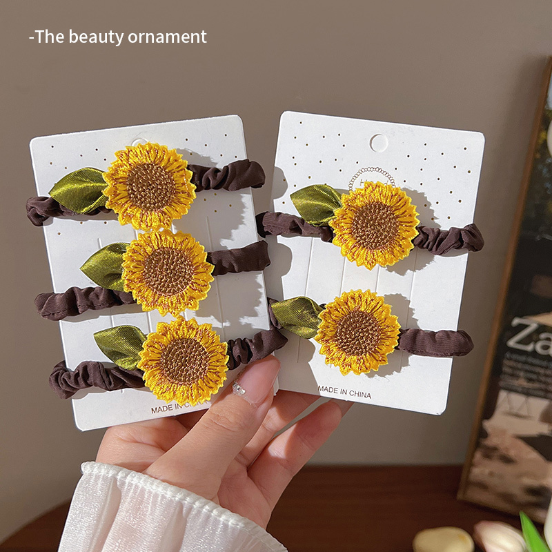 Winning the Top Prize in One Fell Swoop: Sunflower Hair Ties, Good Luck on the Exams, Ponytail Hair Bands, Rubber Bands, Women's Hair Ties Winning the Top Prize in One Fell Swoop: Sunflower Hair Ties, Good Luck on the Exams, Ponytail Hair Bands, Rubber Bands, Women's Hair Ties