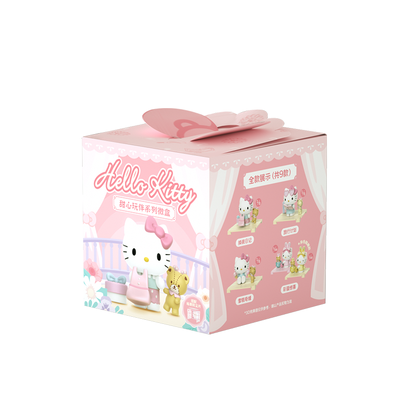 Куколка Hello Kitty Katie Sweetheart Playmade Series, милая пузо, Blind Desktop Swing Decoration, подарок на день рождения