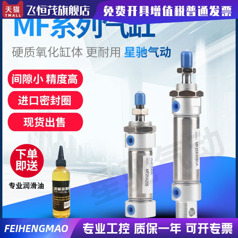 Cylinder MFC MF32x25x40x125x150x175x200x250x300-S-CA-CM-SU