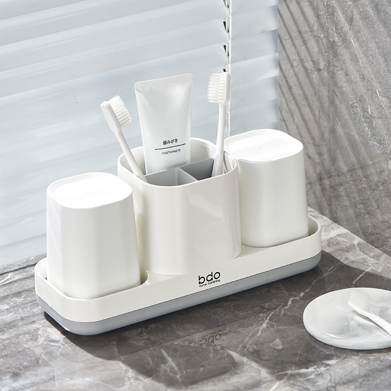 bdo mouthwash cup rack household wash cup set tooth tank toothpaste toothbrush cup couple brushing cup pair