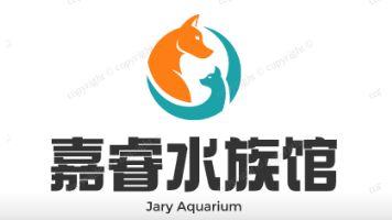 嘉睿水族馆的LOGO