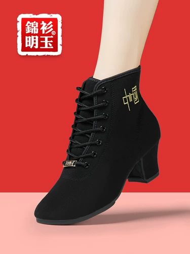 Сапоги, высокие туфли, танцующие ботинки, мягкая подошва