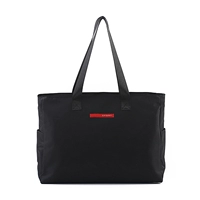 Черный чемодан с разделителями