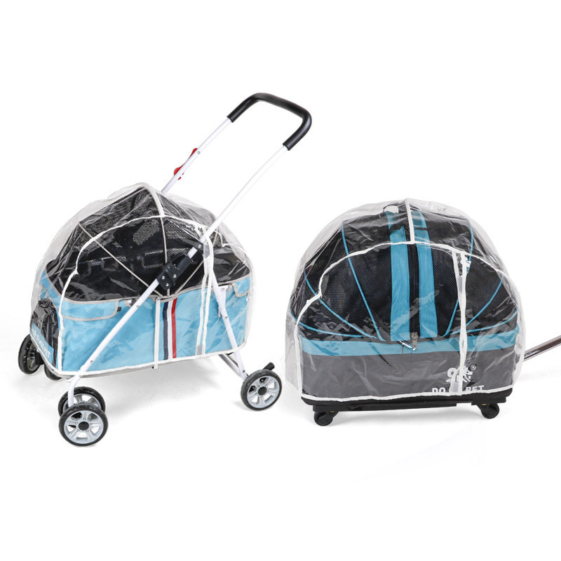 Pet Stroller Rain Hood Dog Cart Accessories