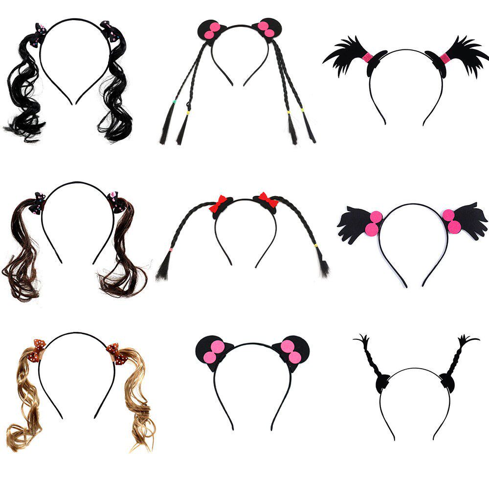 Blame creative braid braid female live props for children girl curly hair adult hair