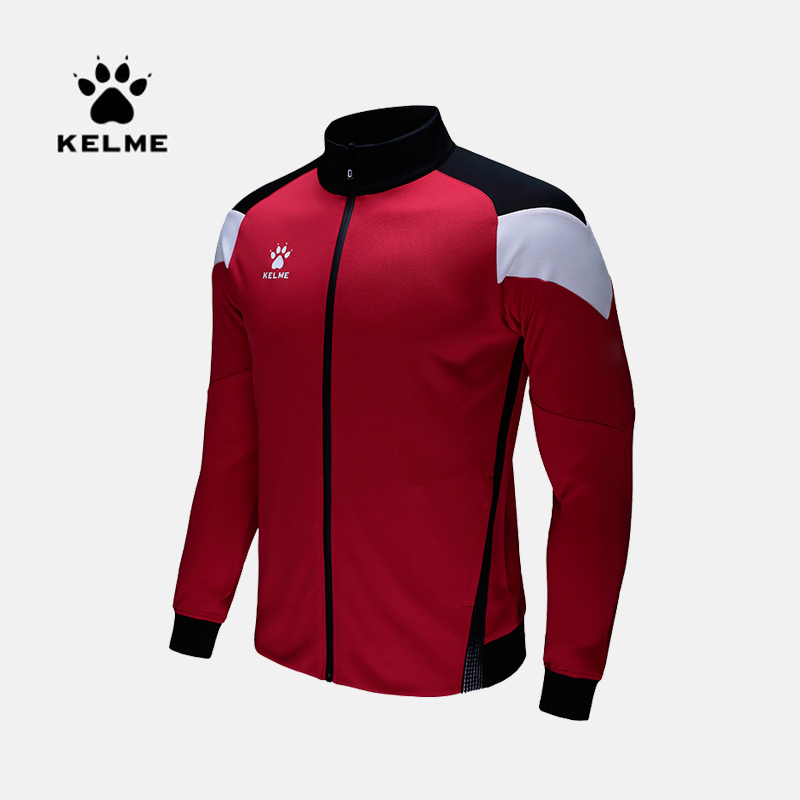 KELME Kalmi jacket male and female single coat open-shirt upright collar loose retro blouse spring sports casual wear