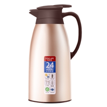 Stainless steel insulated kettle warm kettle large capacity home office hot kettle boiling water bottle student dormitory warm kettle portable