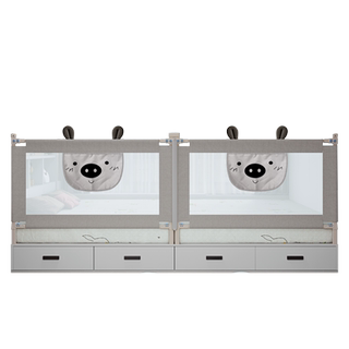 Custom-made tatami bed fence