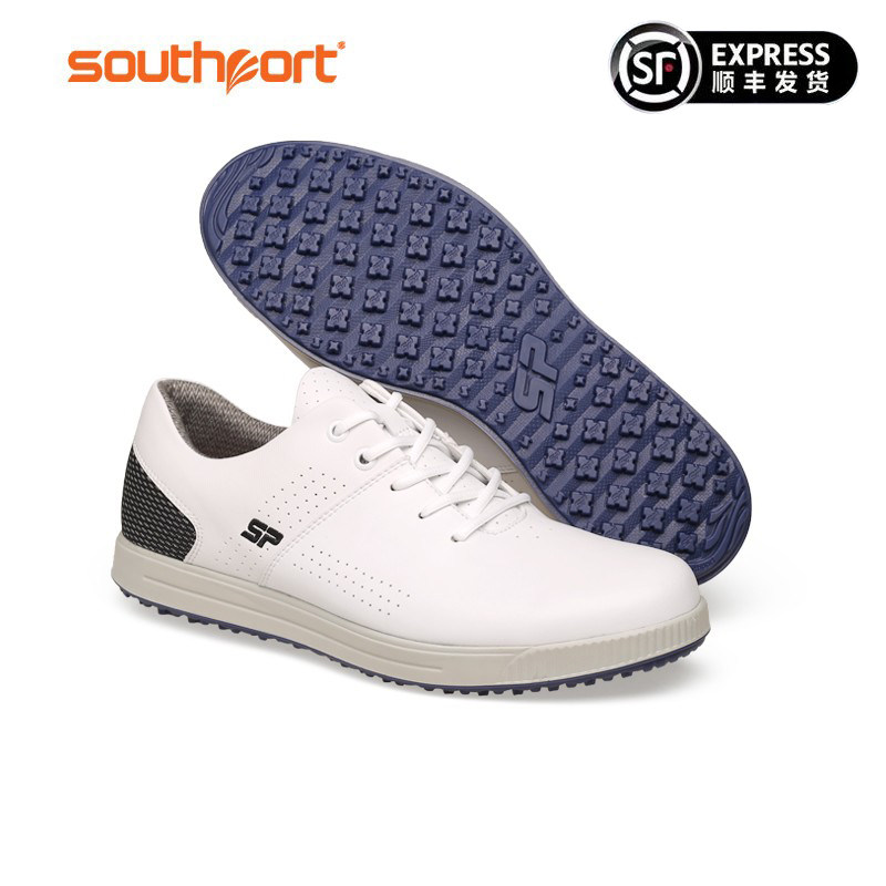 Southport Xiushibao golf shoes men's sports and leisure men's shoes nailless waterproof black shoes men