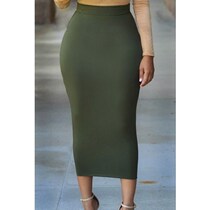 women summer High Waist skirts ladies career pencil skirt