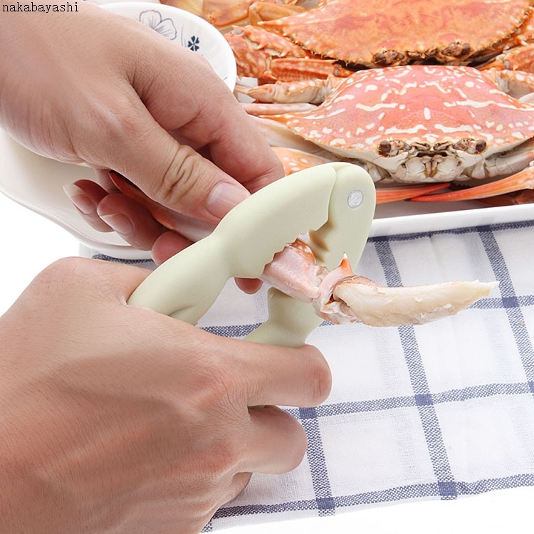 Eat crab walnut tool Food clip Eat crab claw clip Nut clip Kitchen crab Nordic wind peeling gift