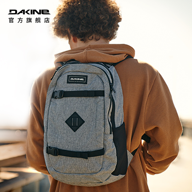 Dakine Backpack for Male Middle School Students, Female Fashion Trendy Sports Skateboard Bag, 18L Computer Bag, European and American Style