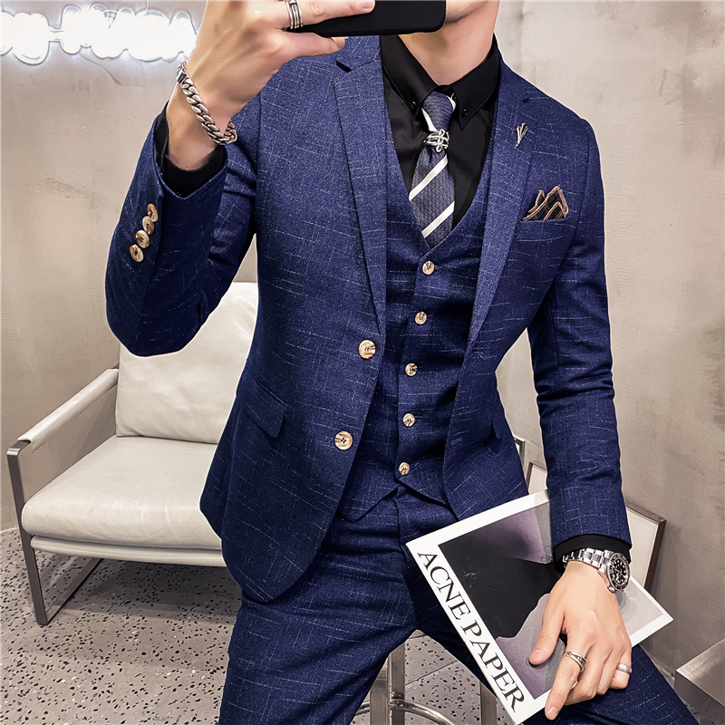 Branded men's suits, body decoration, formal wear, street fashion, leisure, high-end business, grooms, wedding suits, dresses