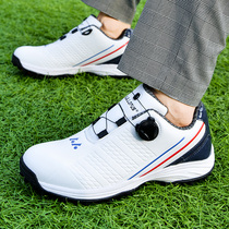 Revers light luxury golf shoes mens new breathable outdoor sports non-slip comfortable breathable sports shoes