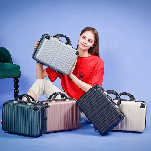 Портативная коробка, чемодан, маленькая сумка-органайзер, популярно в интернете, 14 дюймов, 16 дюймов