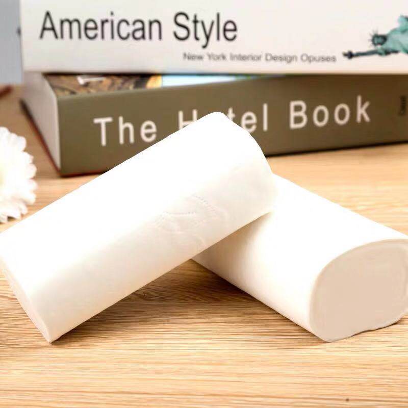 (60 rolls 16 rolls )Coreless roll toilet paper Toilet paper Household log toilet toilet paper Large web family pack