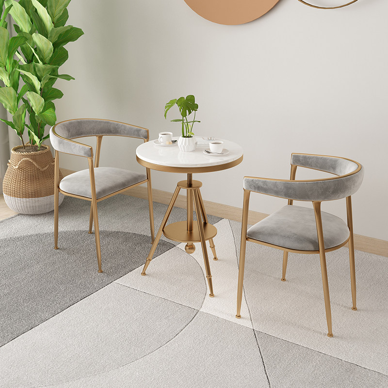 Nordic light extravaganza Primary One table Two chairs combine modern minimalist casual balcony net red milk tea shop in talks for three sets